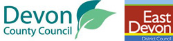 Devon County & East Devon Logos